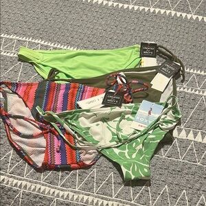 NWT 4 Biklni swim bottoms !